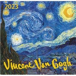 КалендарьНастенныйНаСкрепке 2023 Винсент Ван Гог (170*170мм), (Эксмо, 2022)