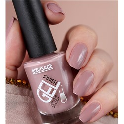 LuxVisage Лак для ногтей GEL finish тон 16(темно-бежевый) 9г