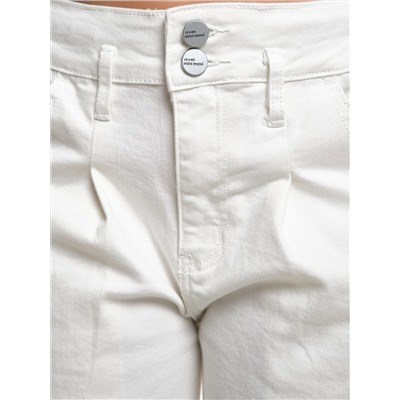 Белые джинсы для девочки (122-146см) 33-1074-1(3) белый