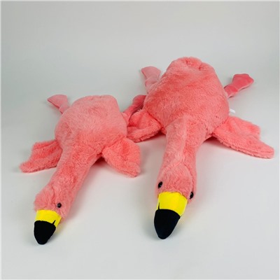 Мягкая игрушка Фламинго розовый пухлый 150 см
