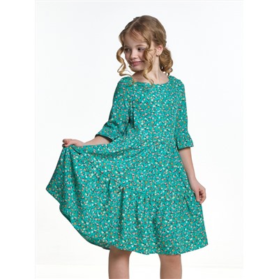 Платье (122-146см) 22-7809(2)зеленый