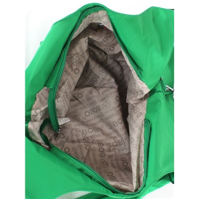 Сумка женская текстиль BoBo-8902  (touch),  1 отдел,  ярко зеленый 260646
