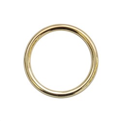 Кольцо литое 25 мм. (золото)