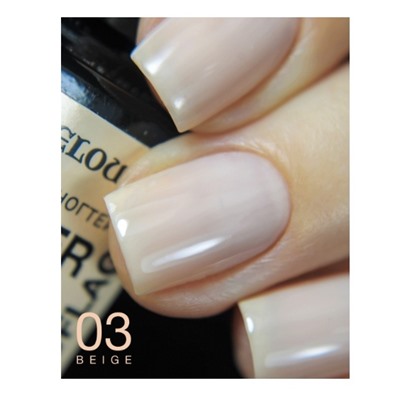 RELOUIS Лак для ногтей Super Gel Camouflage тон 03 beige