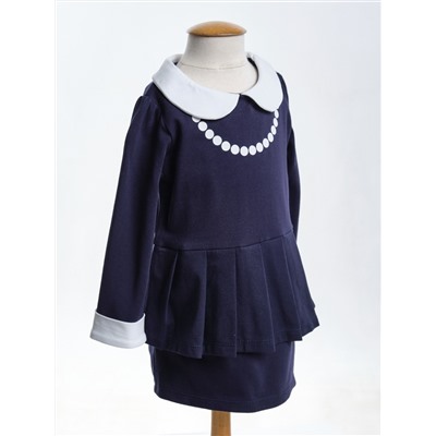 Платье (80-92см) UD 0477-1(1) синий