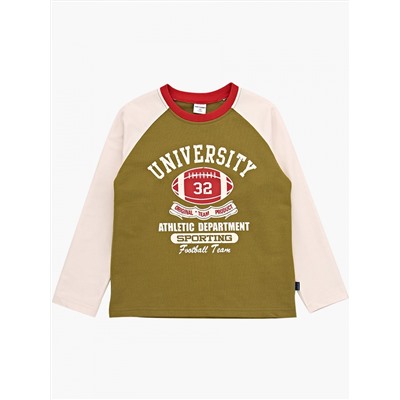 Свитшот "University 32" (122-146см) UD 0225-2(3) хаки