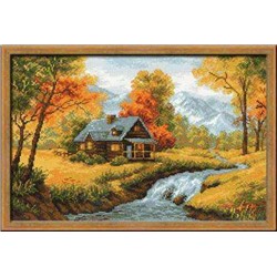 Набор для вышивания «Риолис» («Сотвори Сама»)  1079 "Осенний пейзаж"