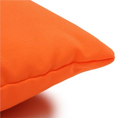 Подушка декоративная 40х40 см,  Оранжевый