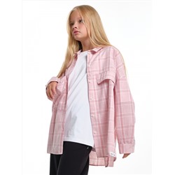 рубашка для девочки (128-146см) UD 7983-2(3) розовая клетка