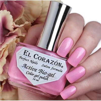 El Corazon 423/2032 active Bio-gel Shimmer ярко-розовый