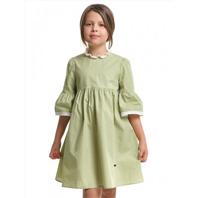 Платье для девочки (104-122см) UD 8070-1(2) фисташковый