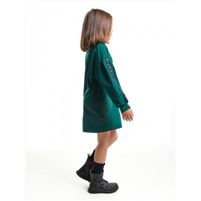 Платье для девочки (104-122см) UD 8054-1(2) т.зеленый