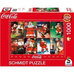 Пазлы 1000 дет. Coca-Cola. Санта Клаус 59956, (Schmidt Spiele GmbH)