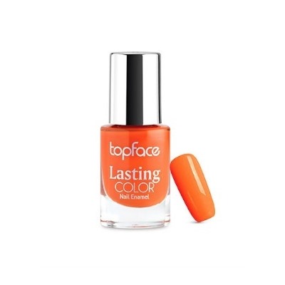 Topface Лак для ногтей Lasting color тон 76 яркий морковный- PT104 (9мл)