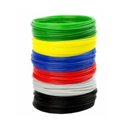 Набор PLA 6 пластика для ручки 3D (6 цветов х 10 метров) ZM466 Zoomi {Россия}