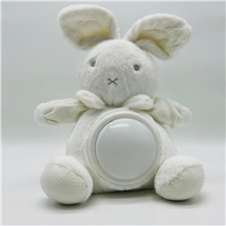 Мягкая игрушка ночник музыкальный Кролик 20 см