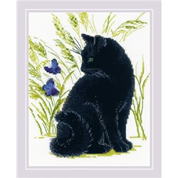 Набор для вышивания «Риолис» («Сотвори Сама»)  2001 "Черный кот"
