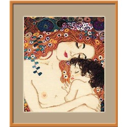 Набор для вышивания «Риолис» («Сотвори Сама»)  916 "Материнская любовь" по мотивам картины Г. Климта
