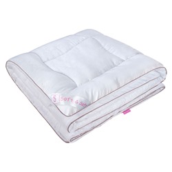 Одеяло БАМБУК 300 гр.  Soft&Soft  2,0 спальное, в микрофибре с тиснением