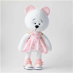Набор для создания текстильной куклы "Мишка девочка"