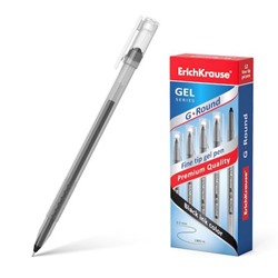 Ручка гелевая G-Round 0.5мм черная 56535 Erich Krause