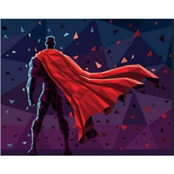 Картина по номерам 40х50 см "Супергерой" живопись с красками и кистью PNB/R1 №175 ФРЕЯ