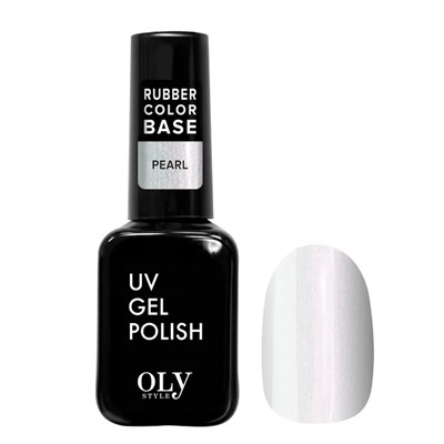 OLYSTYLE Базовое Камуфлирующее покрытие Rubber Color Base тон 02 pearl