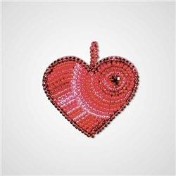 Набор для вышивания «Nova Sloboda»  РВ2005 Сердце "Любовь"