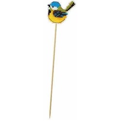 Набор для вышивания «Риолис» («Сотвори Сама»)  1553АС "Украшение для цветов "Птичка-синичка"