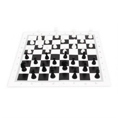 Настольная Игра Шахматы классические (поле 28,5*28,5см, пластик, картон, в пакете, от 6 лет) ИН-0160, (Рыжий кот)