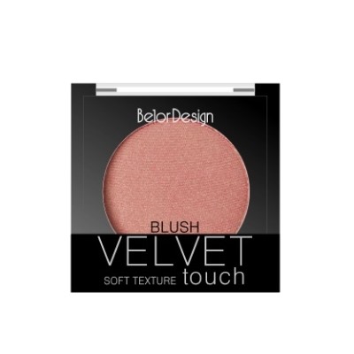 BelorDesign Румяна для лица Velvet Touch тон 101 нежный персик