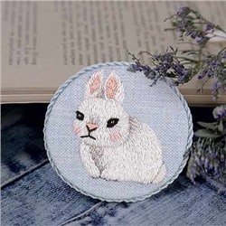 Набор для вышивания «Panna»  JK-2164 "Брошь. Крольчонок"