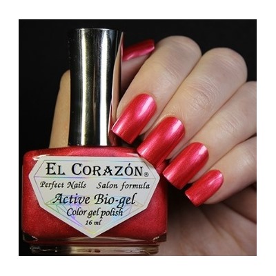 El Corazon 423/ 938 active Bio-gel  Japanese Silk красный