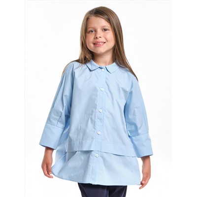 Блузка (сорочка) (128-146см) UD 7948-2(3) голубой