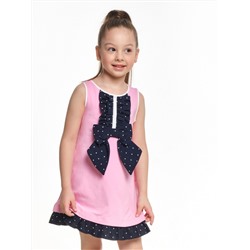Платье с жабо (98-122см) UD 1374-1(2) розовый