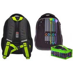 Рюкзак школьный "Ergonomic light -Color art" 38х29х15 см +термосумка (066072) 60023 Хатбер {Китай}