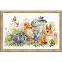 Набор для вышивания «Риолис» («Сотвори Сама»)  1416 "Забавные крольчата"