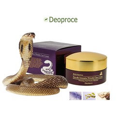 Крем с ядом змеи DEOPROCE SYNAKE INTENSIVE WRINKLE CARE CREAM 100g