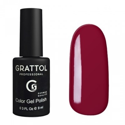 Grattol Color Gel Polish Red Ruby GTC020