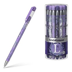 Ручка гелевая Lavender Stick 0.38мм черная 56694 Erich Krause