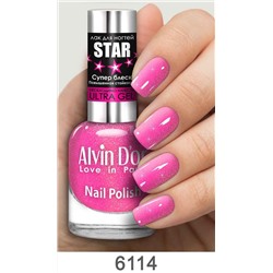 Alvin D`or Лак для ногтей STAR Супер блеск тон 6114  15мл