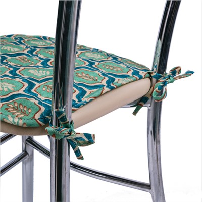 Чехол на стул с завязками 35х38  Радушная хозяйка (Традиция) ,  Листья