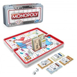 Настольная Игра Монополия Роудтрип (дорожная, в коробке, от 8 лет) E5340, (Hasbro)