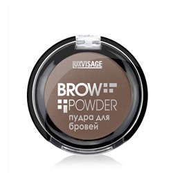 LuxVisage Пудра для бровей  Brow powder тон 4 (taupe) 1.7г