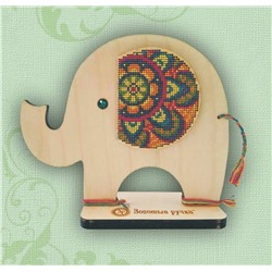 Набор для вышивания «Золотые ручки»  МД-001 "Индийский слон"