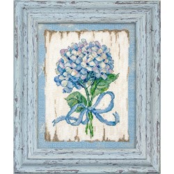 Набор для вышивания LETISTITCH  973 - Голубые цветы 2