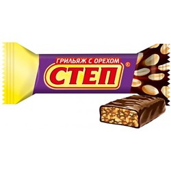 Конфеты Степ грильяж с орехом 1кг/КФ Славянка Товар продается упаковкой.