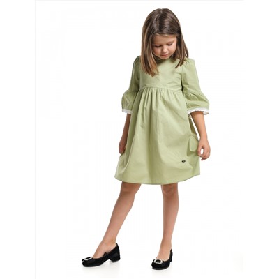 Платье для девочки (104-122см) UD 8070-1(2) фисташковый