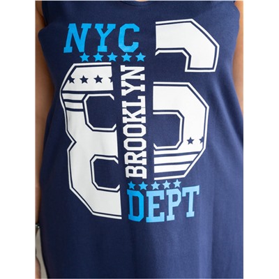 Туника "Нью-Йорк’86" синий