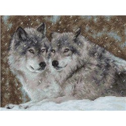 Набор для вышивания «Luca-S»  B2291 Два волка